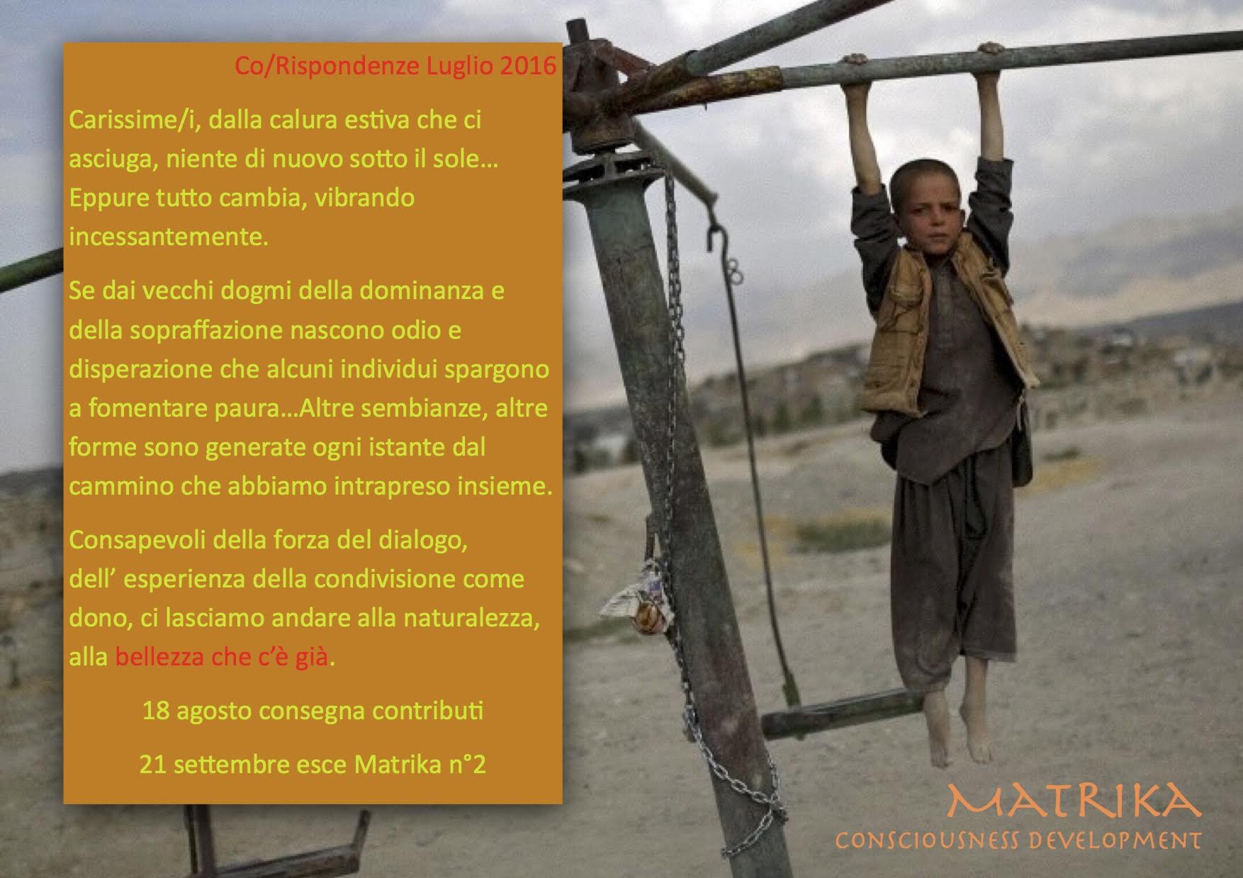 co-rispondenze luglio 2016